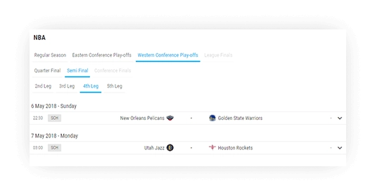 basketball fixtures results filtering the data 1