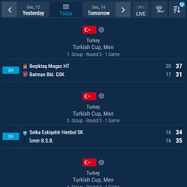 handball livescores