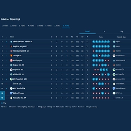 handball standings