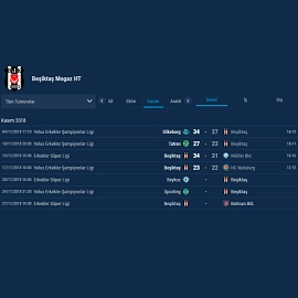 handball team schedule