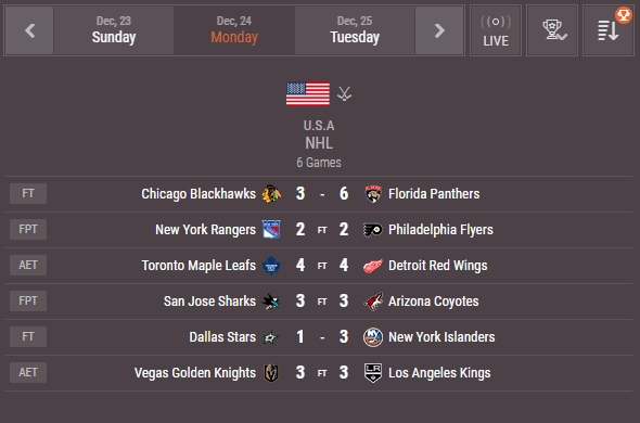 ice hockey livescore unlimited colors 2