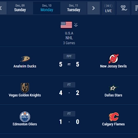 ice hockey livescores