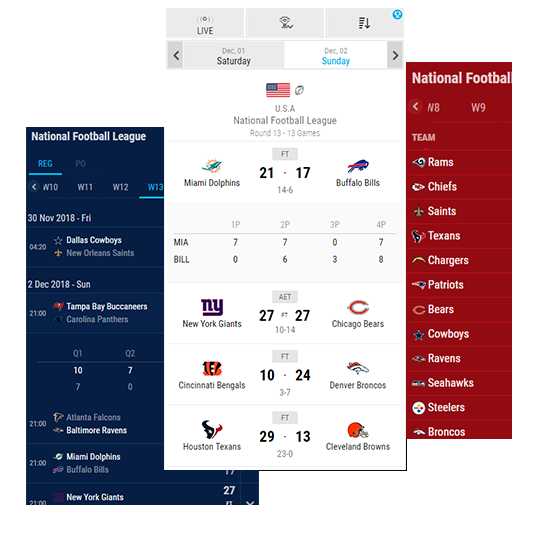 widget landings football