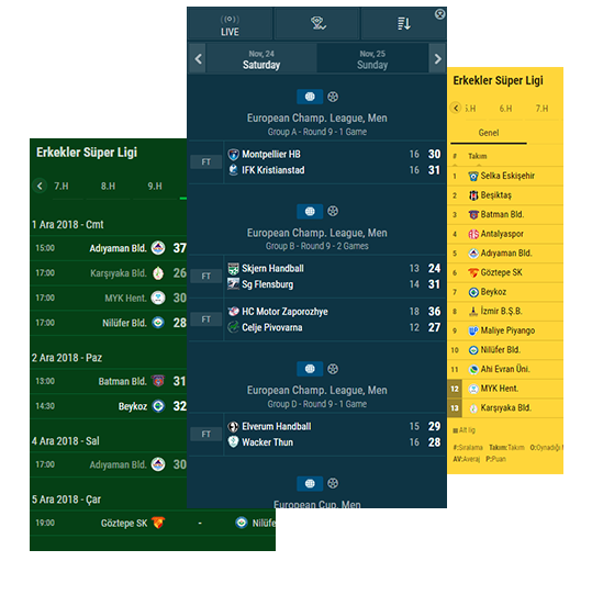 widget landings handball