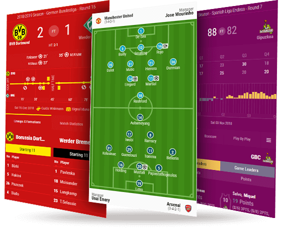 broadage powerful widgets live match center mobile