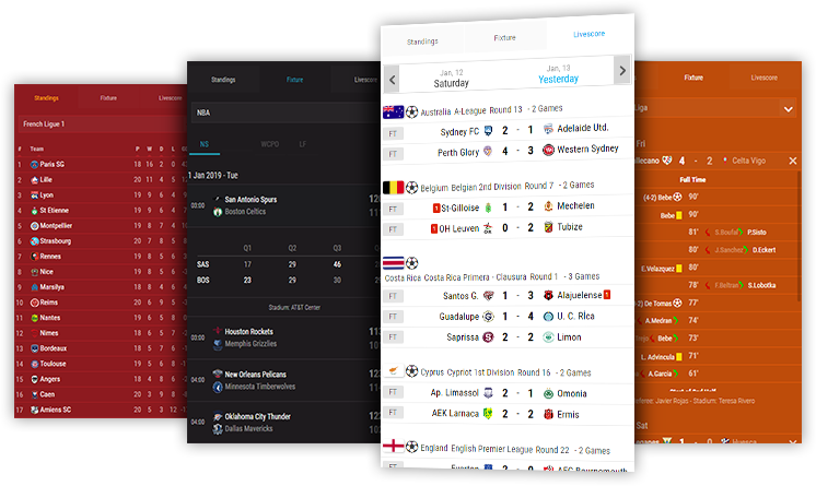 soccer popular combo desktop and mobile