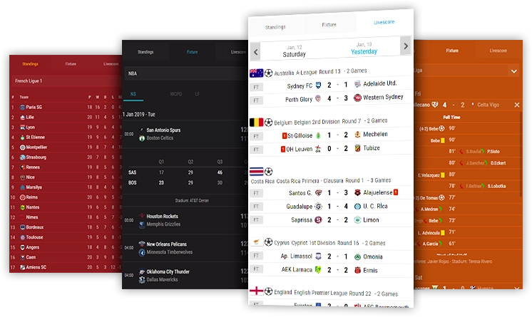 soccer popular combo desktop and mobile