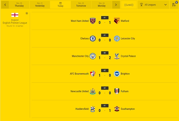 soccer livescore match line view options line 5