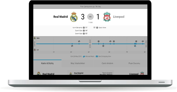 soccer scoreboard widget overview